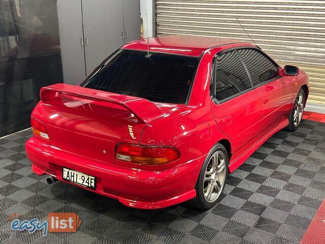 1999 SUBARU IMPREZA WRX (AWD) MY99 4D SEDAN