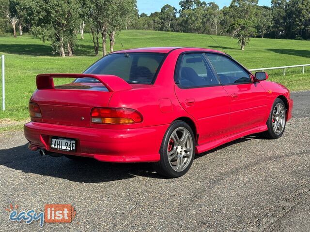 1999 SUBARU IMPREZA WRX (AWD) MY99 4D SEDAN