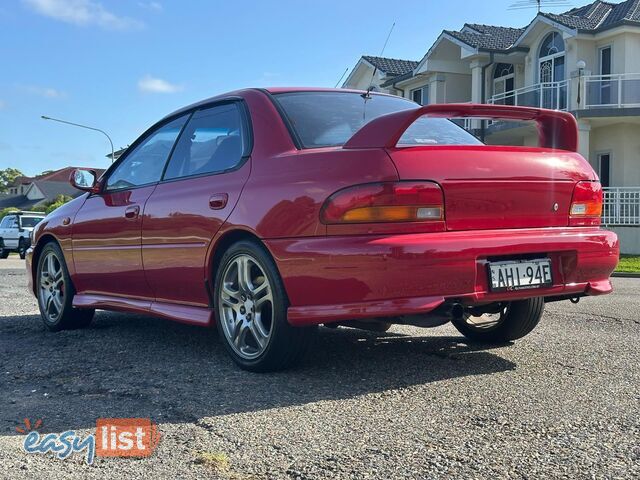 1999 SUBARU IMPREZA WRX (AWD) MY99 4D SEDAN