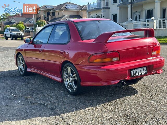 1999 SUBARU IMPREZA WRX (AWD) MY99 4D SEDAN