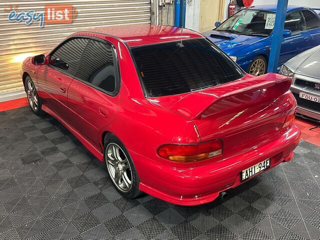 1999 SUBARU IMPREZA WRX (AWD) MY99 4D SEDAN