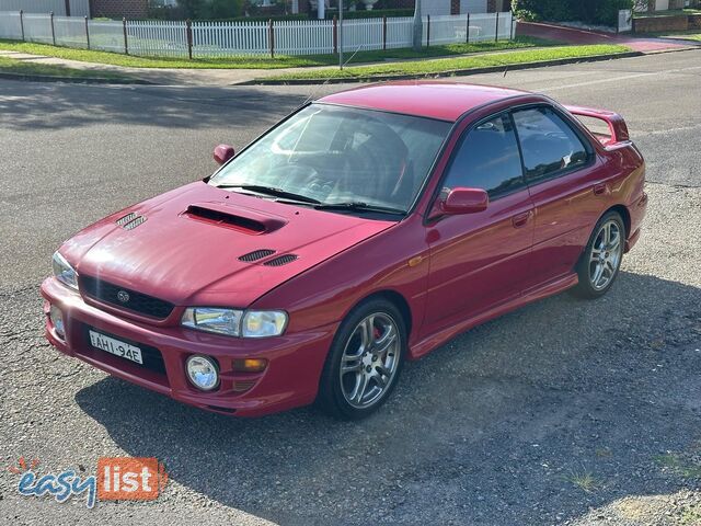 1999 SUBARU IMPREZA WRX (AWD) MY99 4D SEDAN