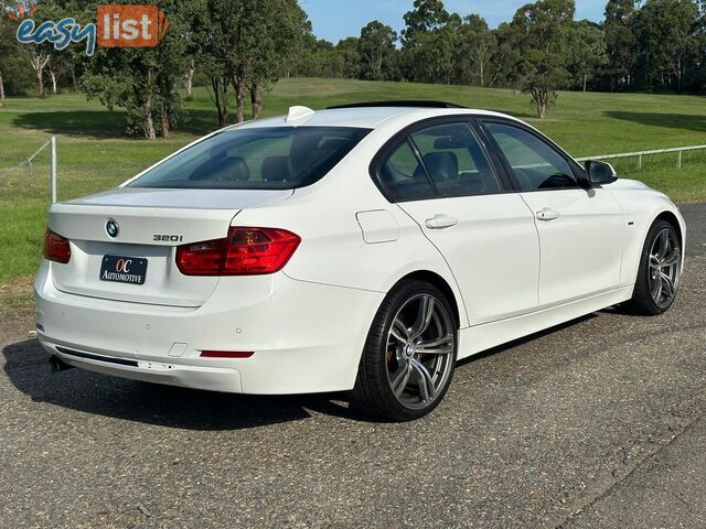 2012 BMW 3 20i LUXURY LINE F30 4D SEDAN