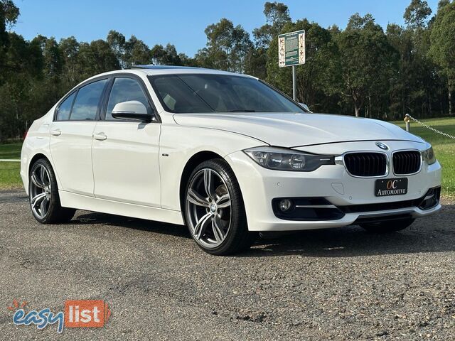 2012 BMW 3 20i LUXURY LINE F30 4D SEDAN