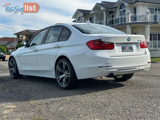 2012 BMW 3 20i LUXURY LINE F30 4D SEDAN