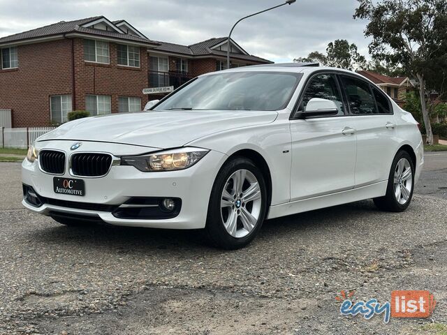 2012 BMW 3 20i LUXURY LINE F30 4D SEDAN