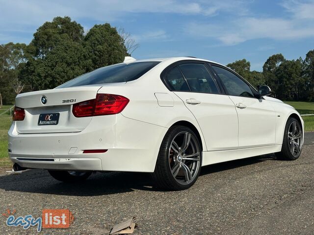 2012 BMW 3 20i LUXURY LINE F30 4D SEDAN