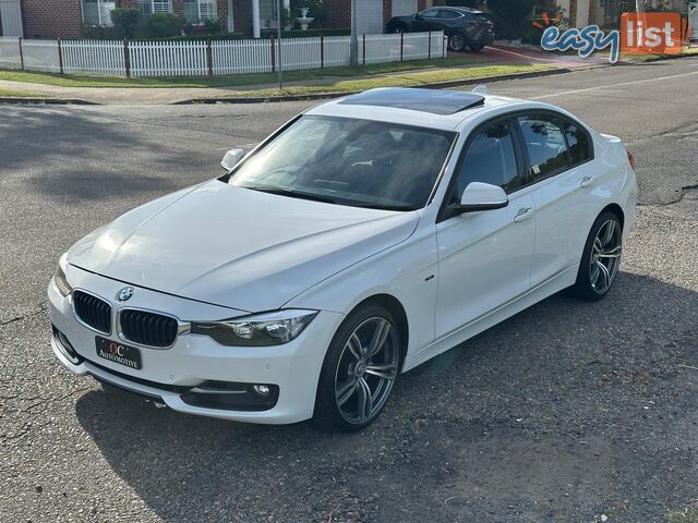 2012 BMW 3 20i LUXURY LINE F30 4D SEDAN