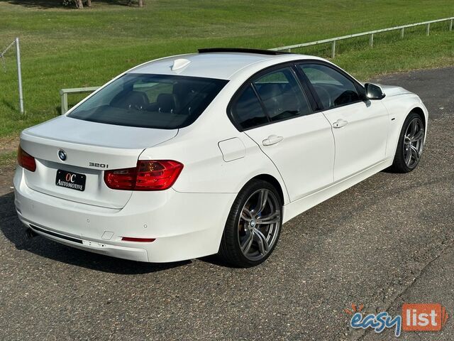 2012 BMW 3 20i LUXURY LINE F30 4D SEDAN
