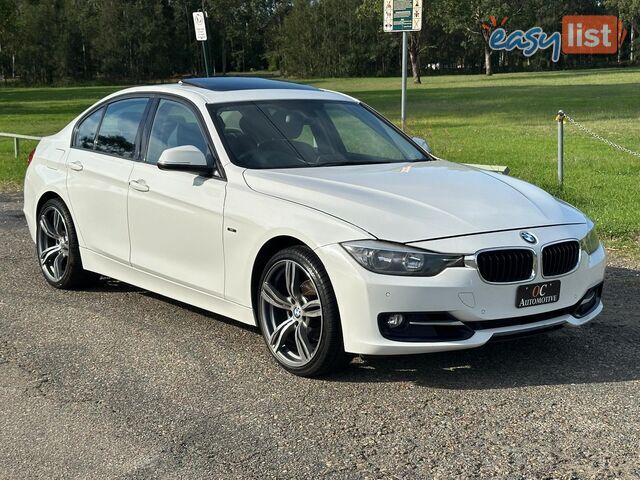 2012 BMW 3 20i LUXURY LINE F30 4D SEDAN
