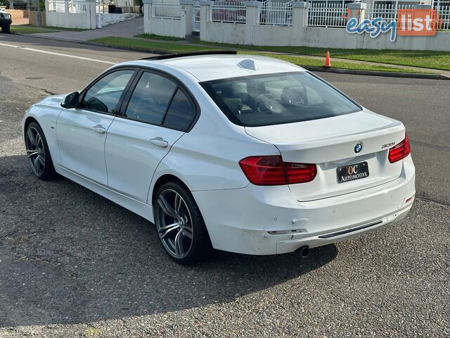 2012 BMW 3 20i LUXURY LINE F30 4D SEDAN