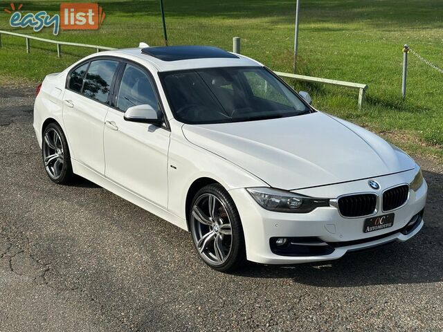 2012 BMW 3 20i LUXURY LINE F30 4D SEDAN