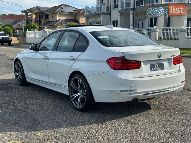 2012 BMW 3 20i LUXURY LINE F30 4D SEDAN