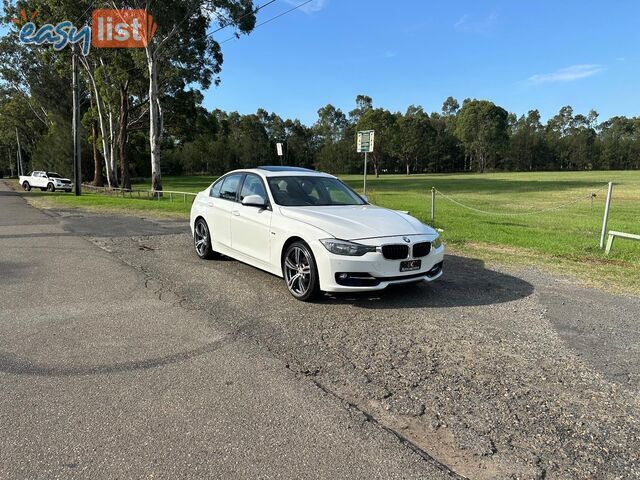 2012 BMW 3 20i LUXURY LINE F30 4D SEDAN