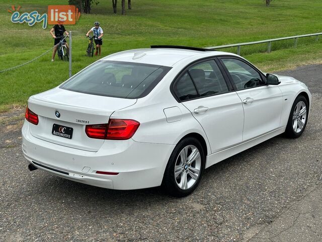 2012 BMW 3 20i LUXURY LINE F30 4D SEDAN