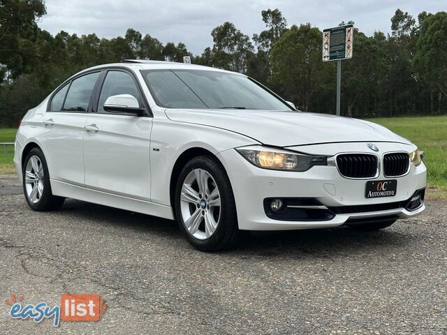 2012 BMW 3 20i LUXURY LINE F30 4D SEDAN