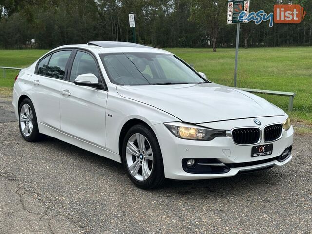 2012 BMW 3 20i LUXURY LINE F30 4D SEDAN