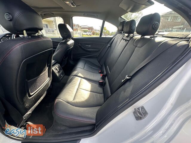 2012 BMW 3 20i LUXURY LINE F30 4D SEDAN