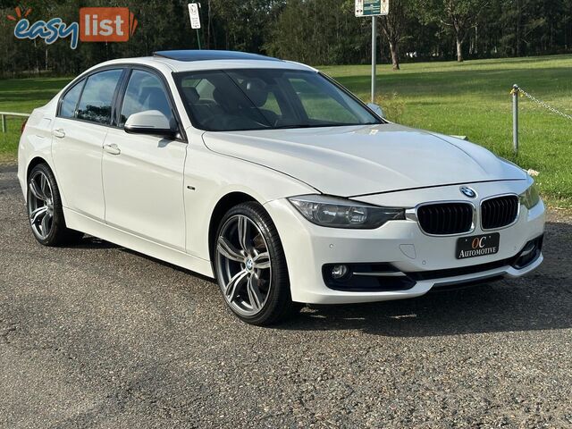 2012 BMW 3 20i LUXURY LINE F30 4D SEDAN