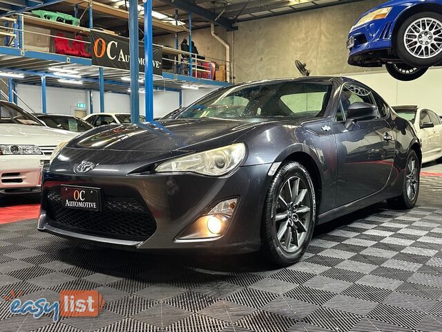 2013 TOYOTA 86 GT ZN6 2D COUPE