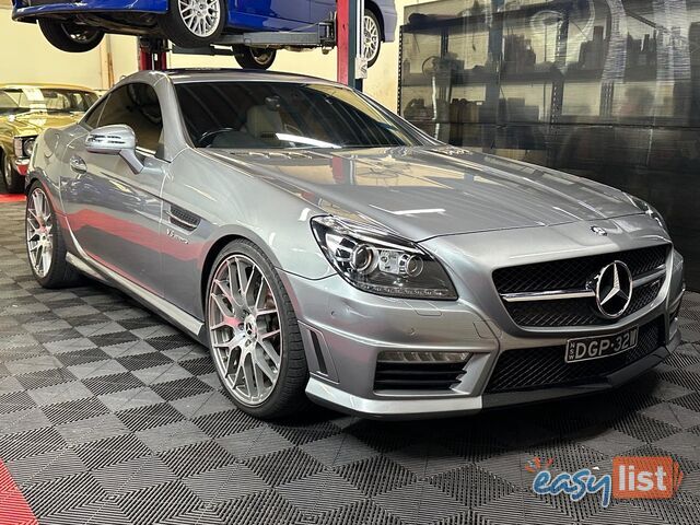 2012 MERCEDES-BENZ SLK 55 AMG R172 2D CONVERTIBLE