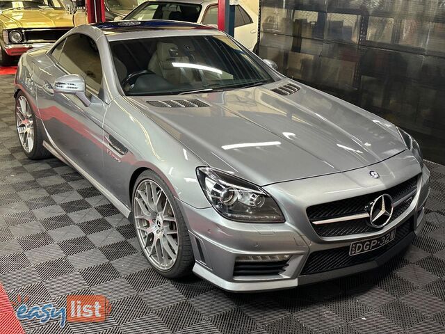 2012 MERCEDES-BENZ SLK 55 AMG R172 2D CONVERTIBLE