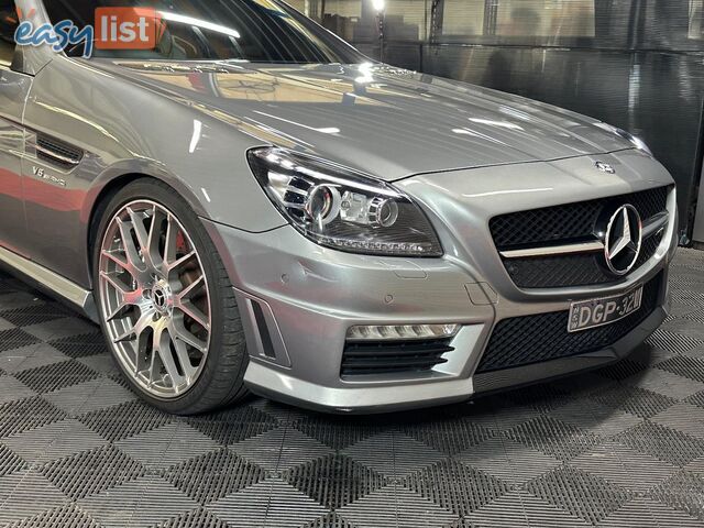 2012 MERCEDES-BENZ SLK 55 AMG R172 2D CONVERTIBLE