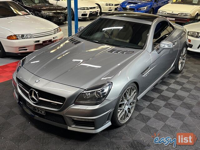 2012 MERCEDES-BENZ SLK 55 AMG R172 2D CONVERTIBLE