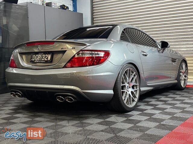 2012 MERCEDES-BENZ SLK 55 AMG R172 2D CONVERTIBLE