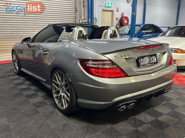 2012 MERCEDES-BENZ SLK 55 AMG R172 2D CONVERTIBLE