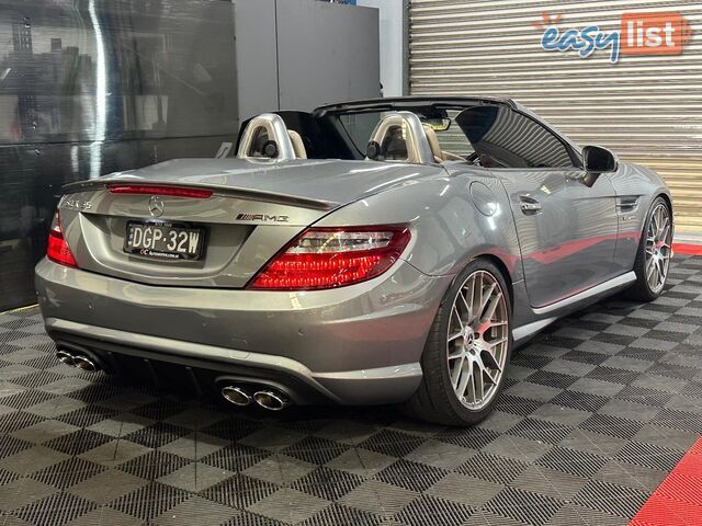 2012 MERCEDES-BENZ SLK 55 AMG R172 2D CONVERTIBLE