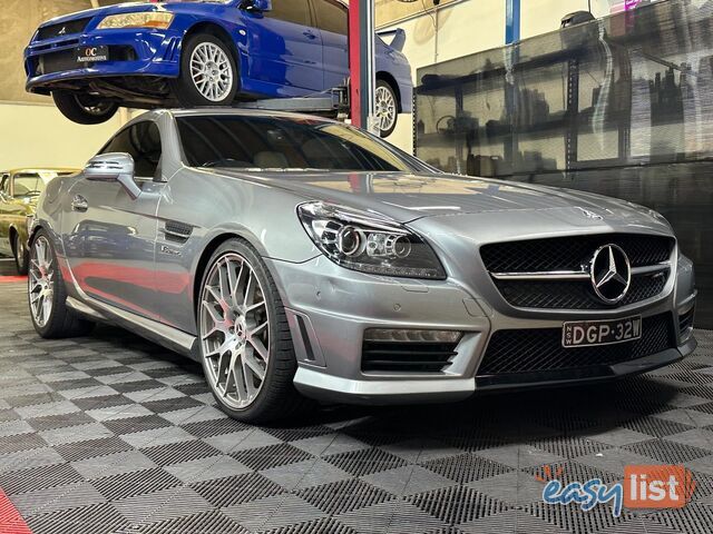 2012 MERCEDES-BENZ SLK 55 AMG R172 2D CONVERTIBLE