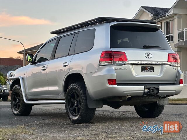 2011 TOYOTA LANDCRUISER VX (4x4) VDJ200R 09 UPGRADE 4D WAGON