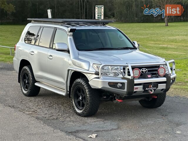 2011 TOYOTA LANDCRUISER VX (4x4) VDJ200R 09 UPGRADE 4D WAGON