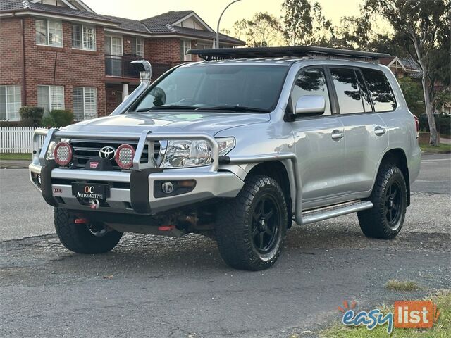 2011 TOYOTA LANDCRUISER VX (4x4) VDJ200R 09 UPGRADE 4D WAGON