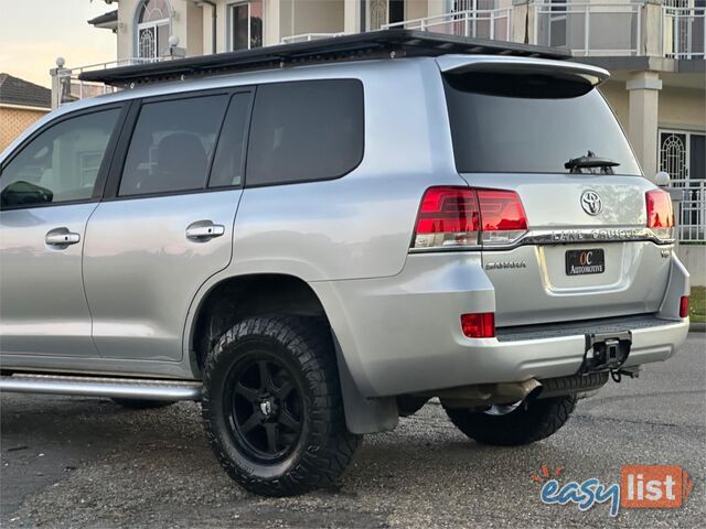 2011 TOYOTA LANDCRUISER VX (4x4) VDJ200R 09 UPGRADE 4D WAGON