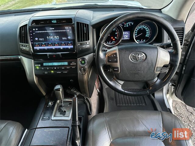 2011 TOYOTA LANDCRUISER VX (4x4) VDJ200R 09 UPGRADE 4D WAGON