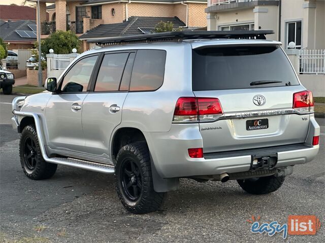 2011 TOYOTA LANDCRUISER VX (4x4) VDJ200R 09 UPGRADE 4D WAGON