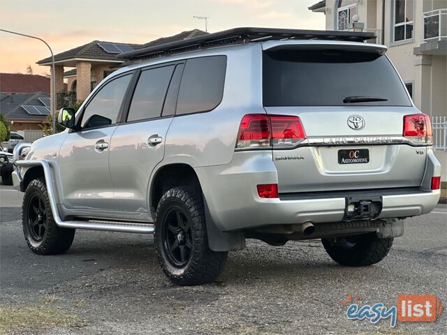 2011 TOYOTA LANDCRUISER VX (4x4) VDJ200R 09 UPGRADE 4D WAGON