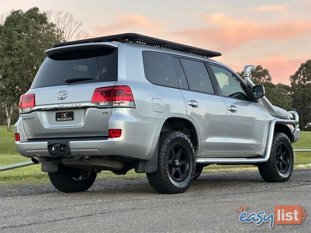 2011 TOYOTA LANDCRUISER VX (4x4) VDJ200R 09 UPGRADE 4D WAGON