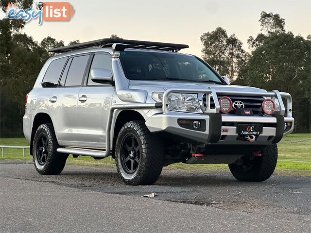 2011 TOYOTA LANDCRUISER VX (4x4) VDJ200R 09 UPGRADE 4D WAGON