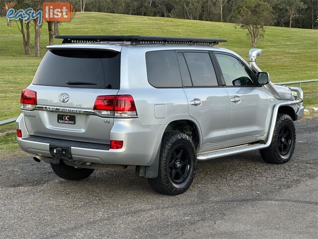 2011 TOYOTA LANDCRUISER VX (4x4) VDJ200R 09 UPGRADE 4D WAGON