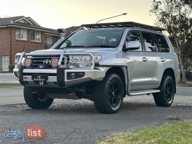 2011 TOYOTA LANDCRUISER VX (4x4) VDJ200R 09 UPGRADE 4D WAGON