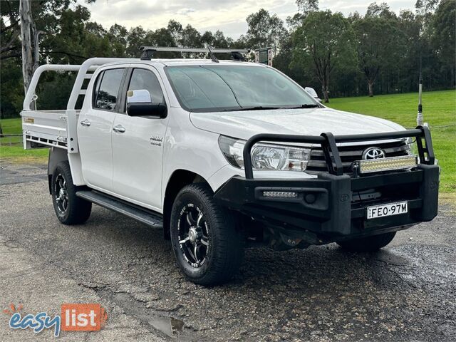 2015 TOYOTA HILUX SR HI-RIDER GUN136R DUAL CAB UTILITY