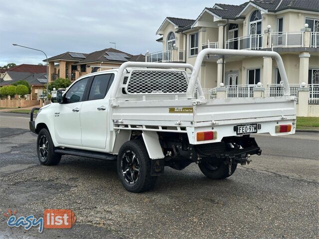 2015 TOYOTA HILUX SR HI-RIDER GUN136R DUAL CAB UTILITY