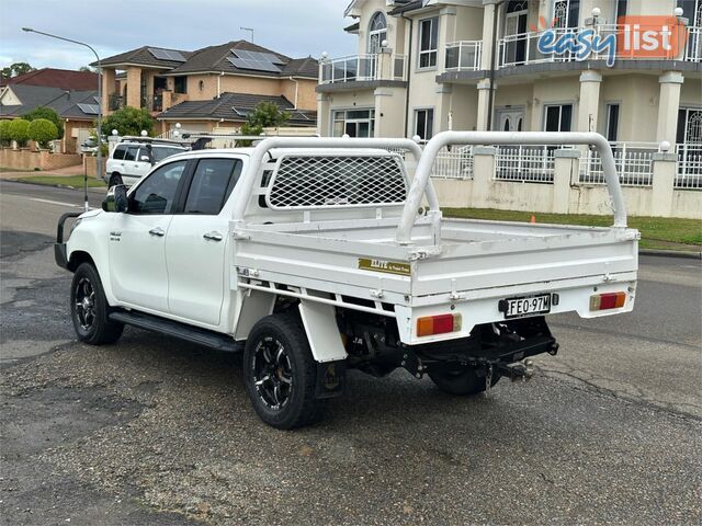 2015 TOYOTA HILUX SR HI-RIDER GUN136R DUAL CAB UTILITY