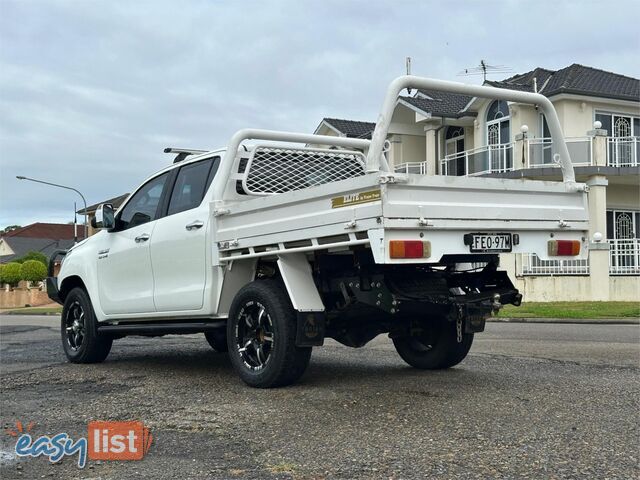 2015 TOYOTA HILUX SR HI-RIDER GUN136R DUAL CAB UTILITY