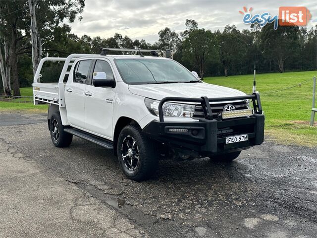 2015 TOYOTA HILUX SR HI-RIDER GUN136R DUAL CAB UTILITY