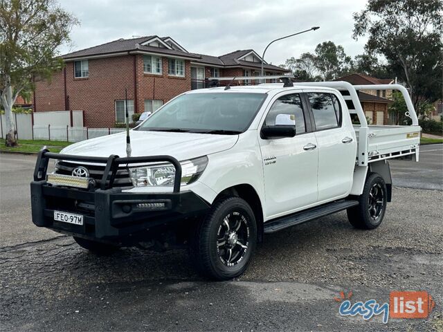 2015 TOYOTA HILUX SR HI-RIDER GUN136R DUAL CAB UTILITY