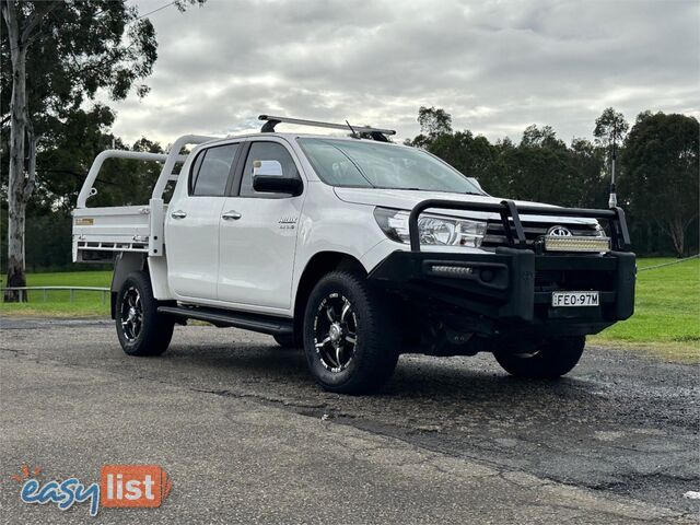 2015 TOYOTA HILUX SR HI-RIDER GUN136R DUAL CAB UTILITY